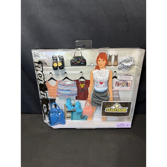 2011 Barbie Stardoll Sweet Heart City Fashion Pack #W2209 New in Box  City Chic - Picture 1 of 5